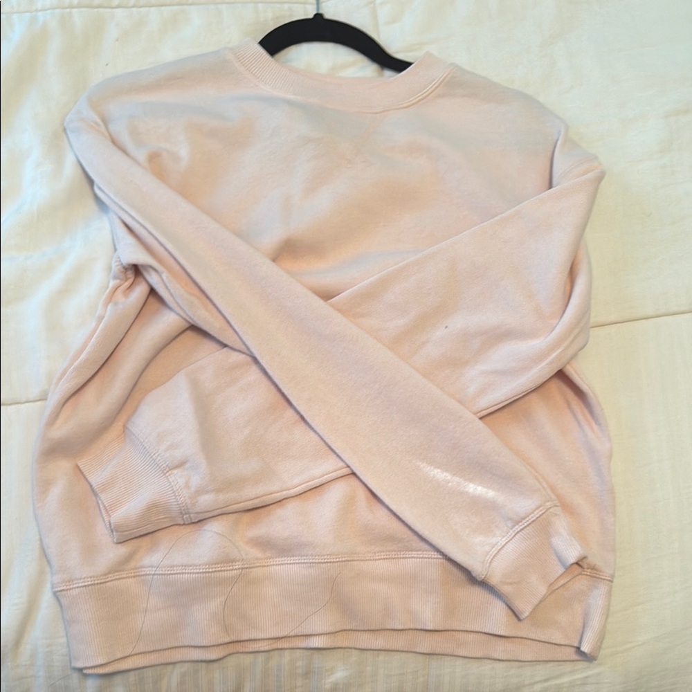 SO Women's Crew Neck Sweater - Light Pink